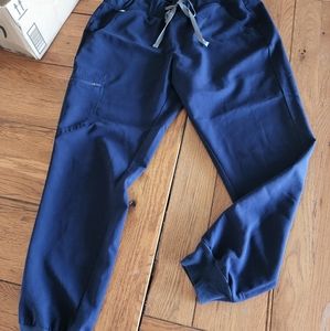 FIGS navy size large zamora joggers scrub pants